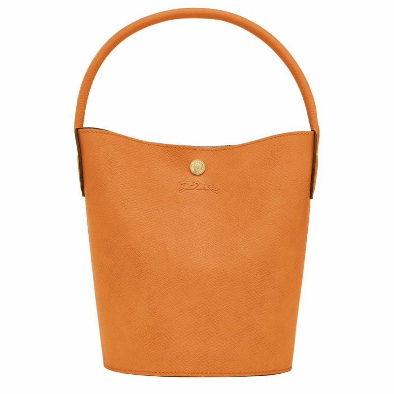 Apricot Longchamp epure S Women's Bucket Bags